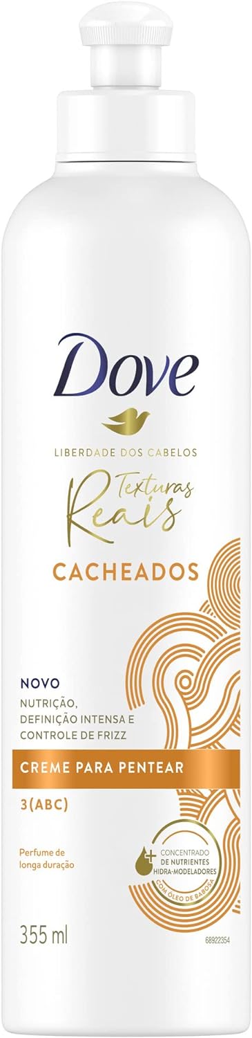 Dove Creme De Pentear Texturas Reais Cacheados 355Ml