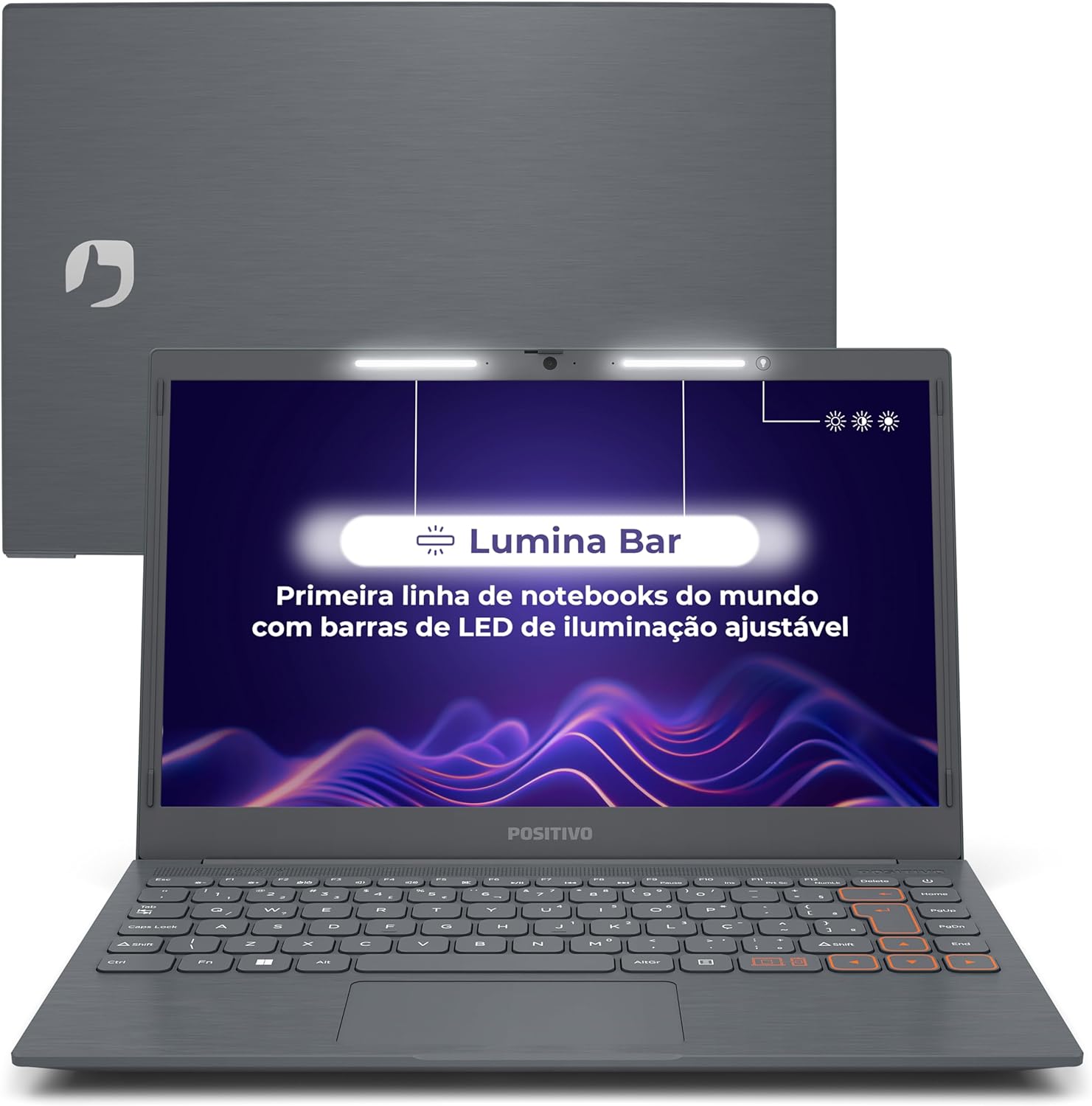 Notebook Positivo Vision C14 Lumina Bar Celeron, 4GB 128GB eMMC