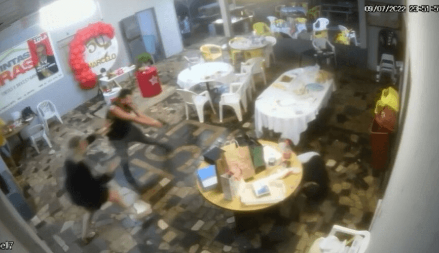 Assassinato Marcelo Arruda (Reprodução vídeo)