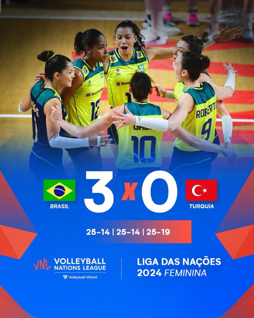 Vitória brasileira no vôlei