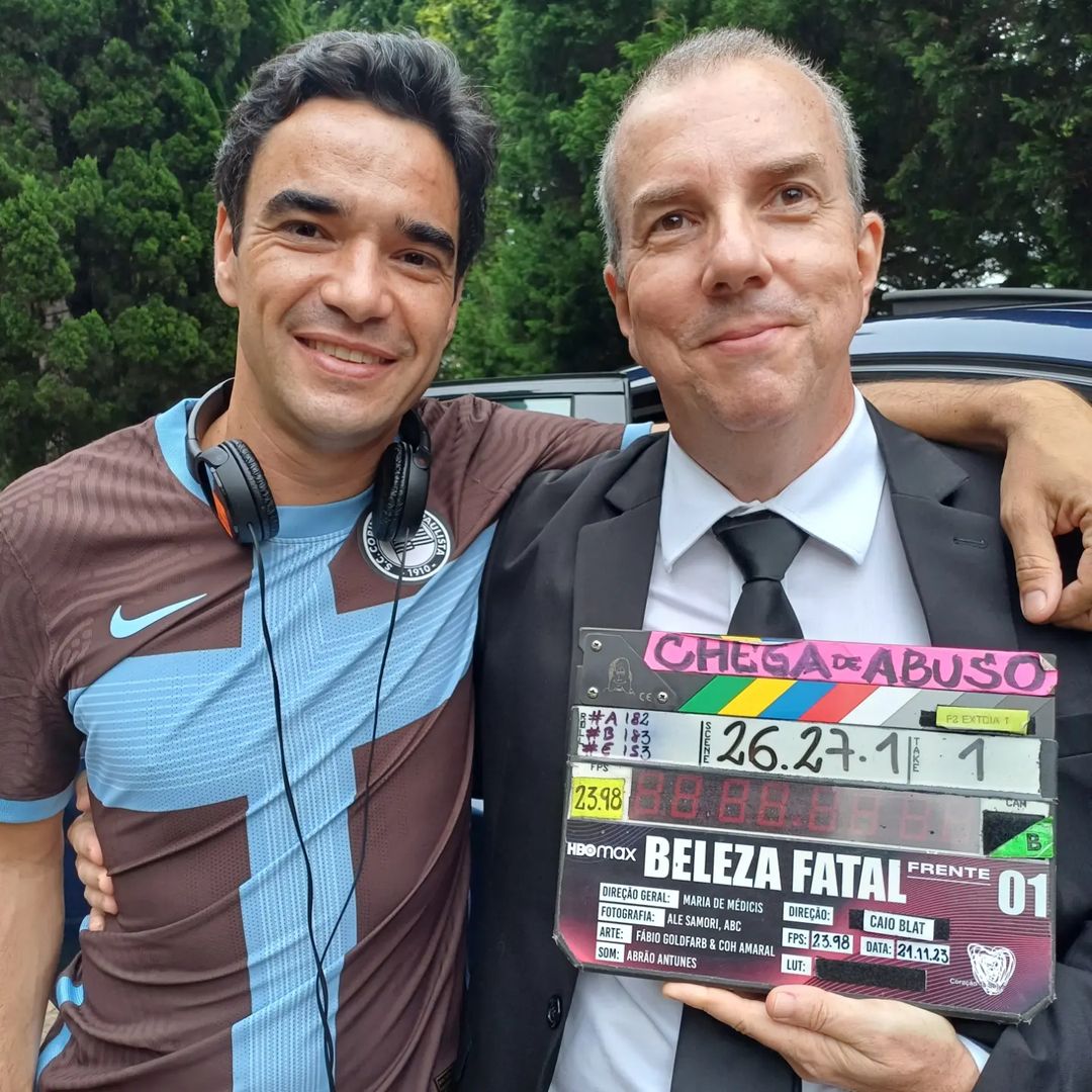 Caio Blat e Augusto Madeira