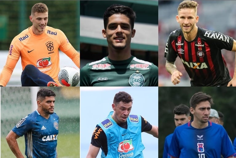 Bento, Yan Couto, Léo Pereira, Kady, Giuliano e Mosquito