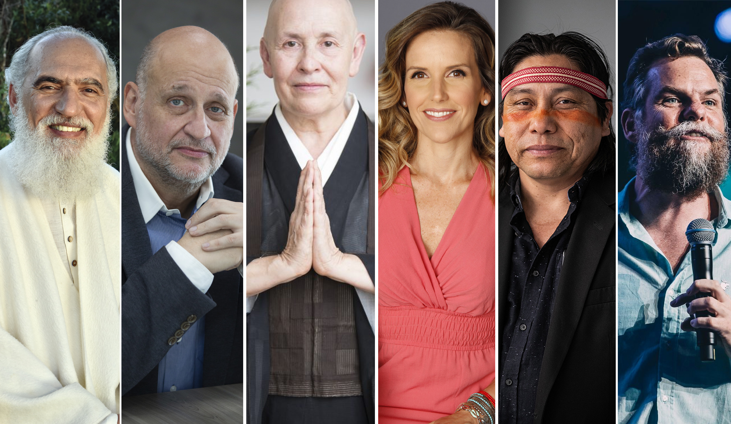 Palestrantes confirmados no VII Congresso Internacional de Felicidade (Créd. Reprodução Coletiva)