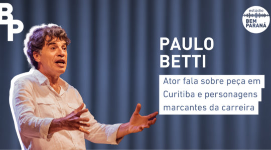Paulo Betti apresenta monólogo em Curitiba