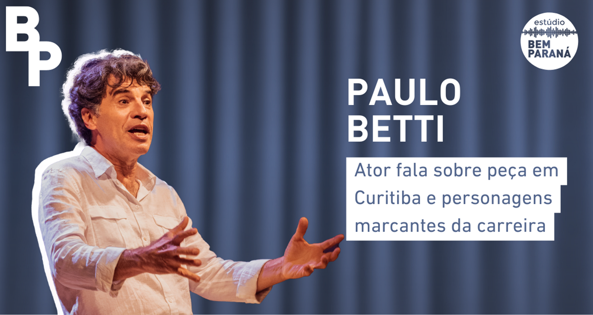 Paulo Betti apresenta monólogo em Curitiba