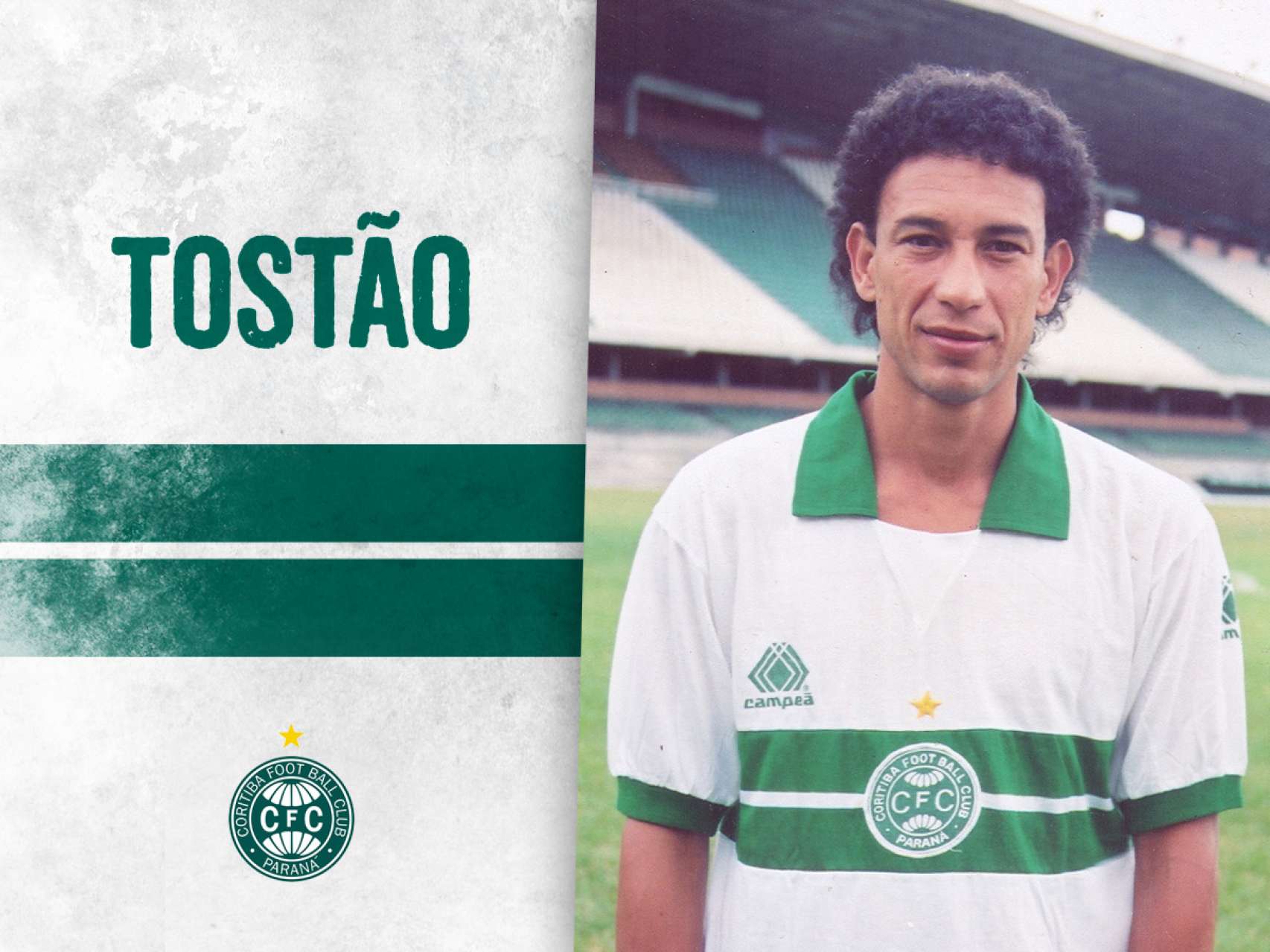 O meia Tostão, do Coritiba