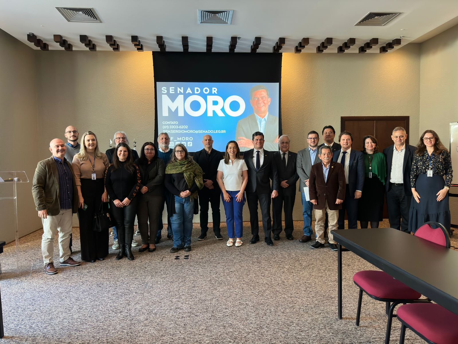 moro diálogos com o senador conselhos