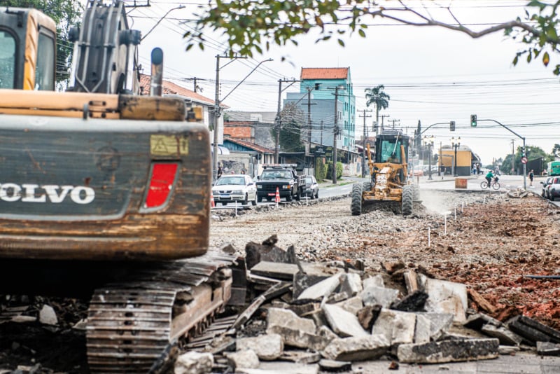 obras ligeirao leste oeste
