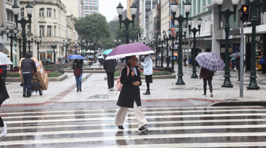 Chuva em Curitiba