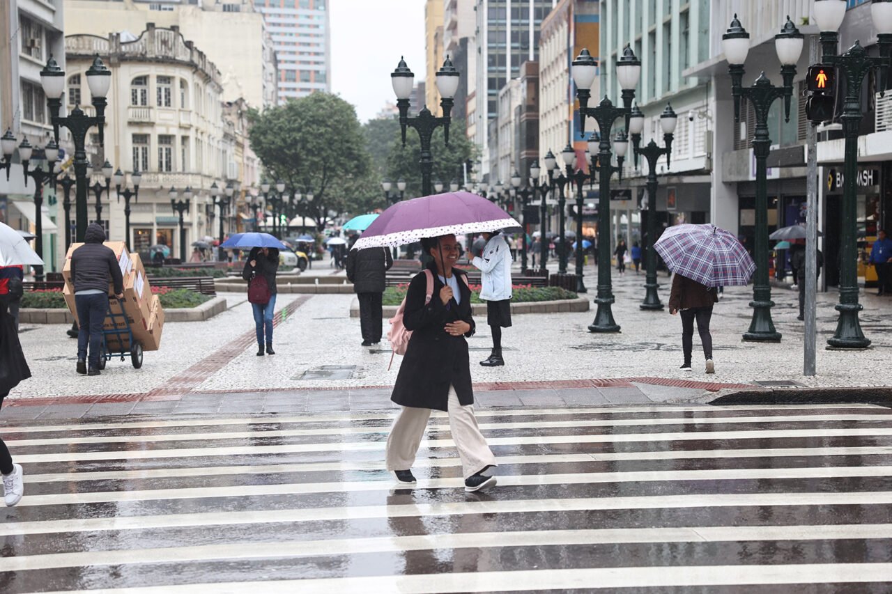 Chuva em Curitiba