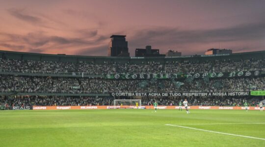 O estádio Couto Pereira, do Coritiba