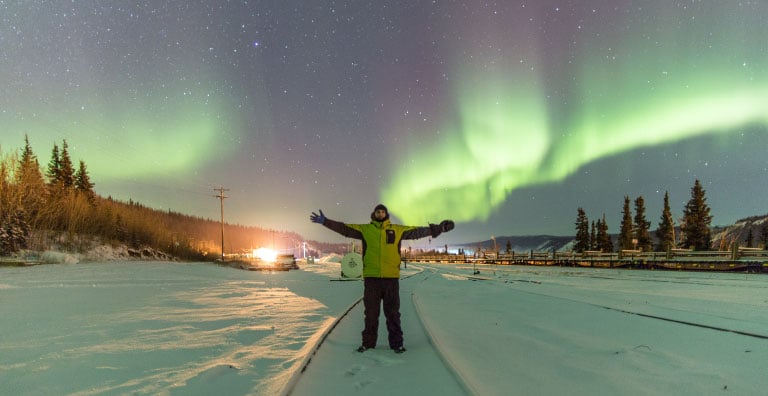 aurora boeral cacador