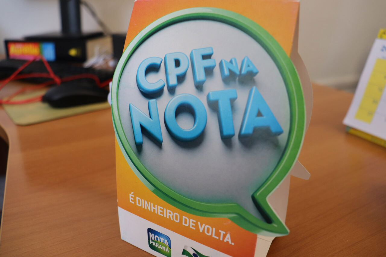 cpf na nota