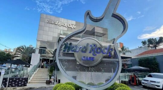 Hard Rock Café Curitiba. Foto: Divulgação