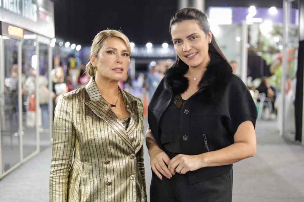 As diretoras da Travel Next Minas, Rubia Coser (esquerda) e Aline Glaeser (direita)