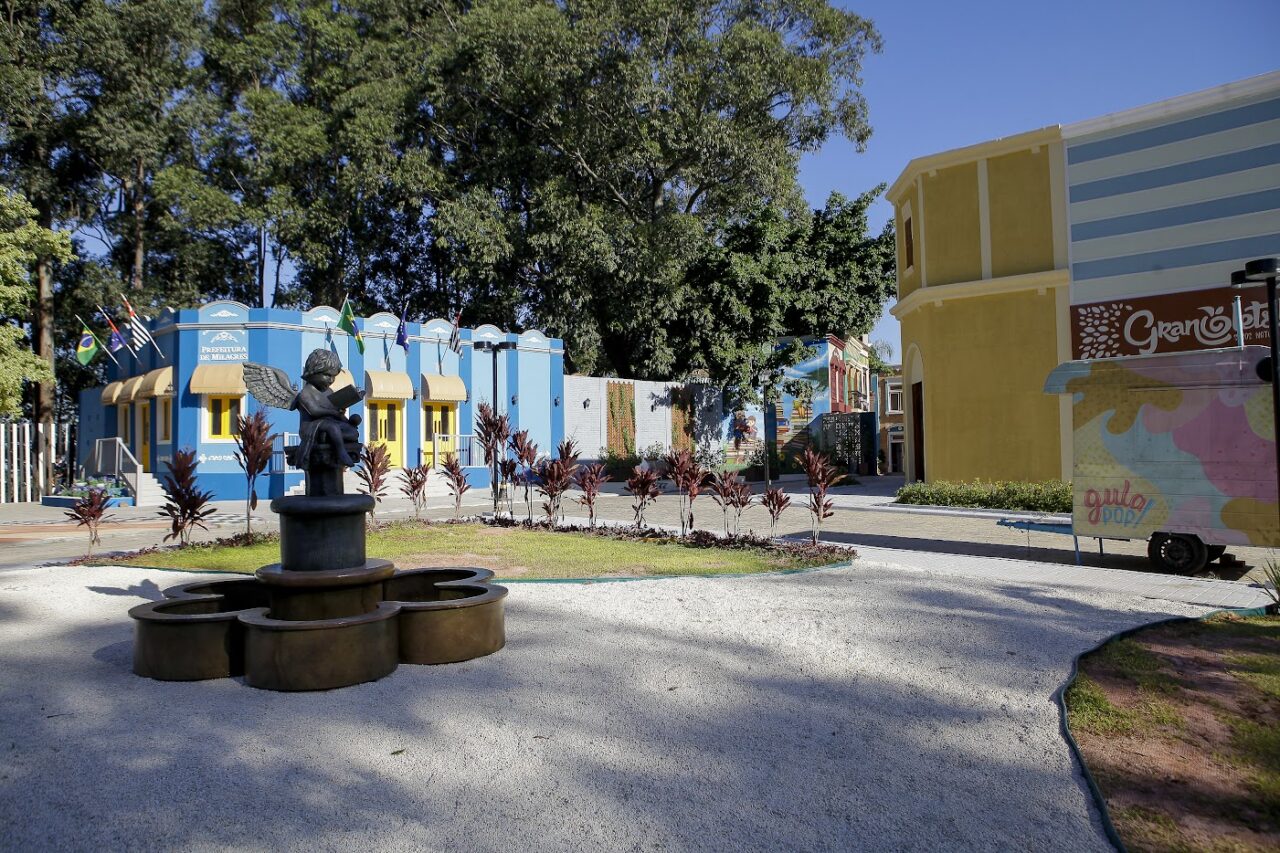 Cidade Cenográfica fachada Divulgação SBT