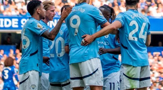 Manchester City 2x0 Chelsea