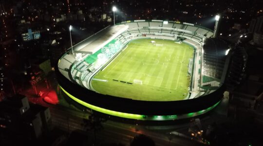 O estádio Couto Pereira