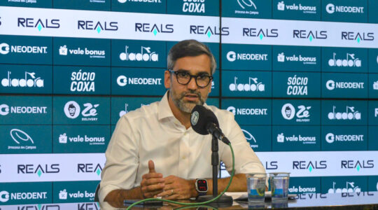 O novo CEO do Coritiba, Gabriel Lima