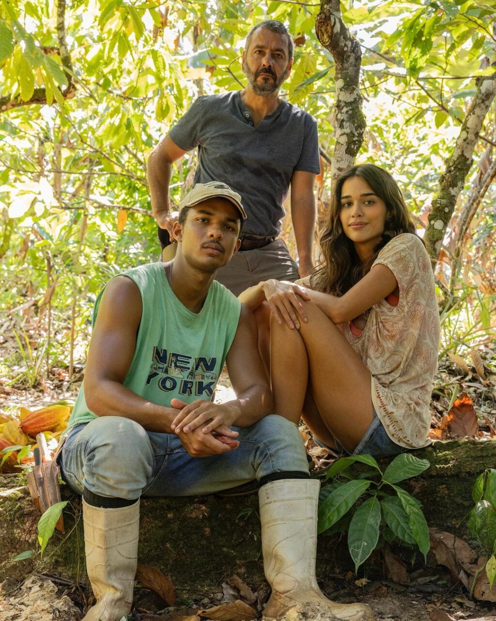 Juan Paiva Marcos Palmeira e Theresa Fonseca