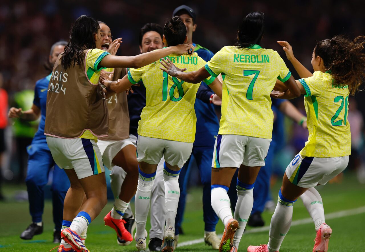 brasil comemora