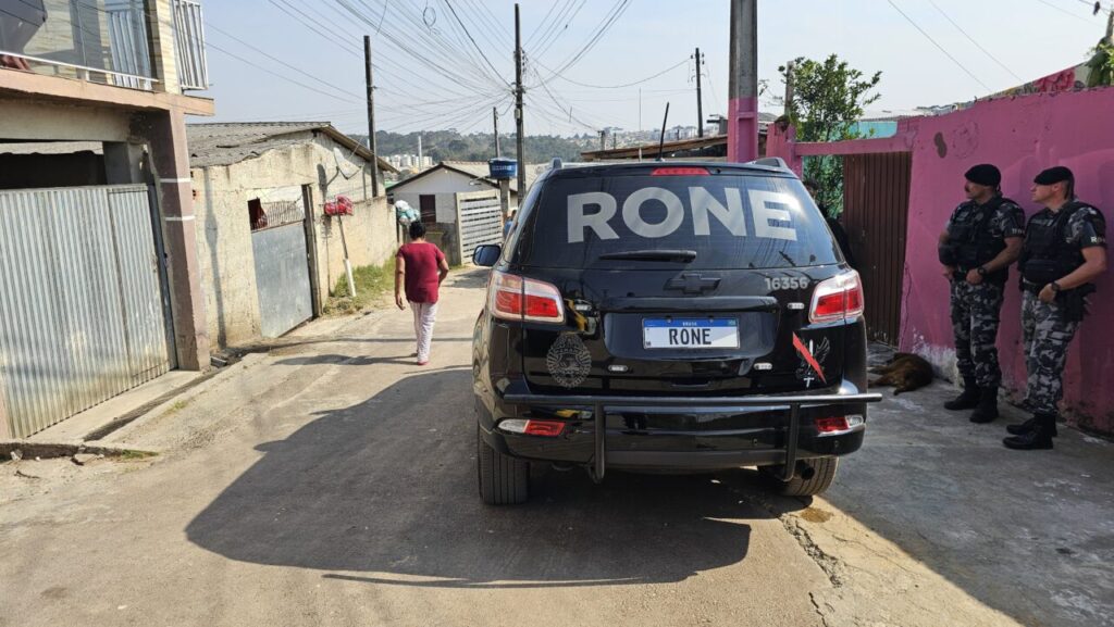 rone troca de tiros
