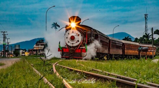 trem nos trilhos do conhecimento