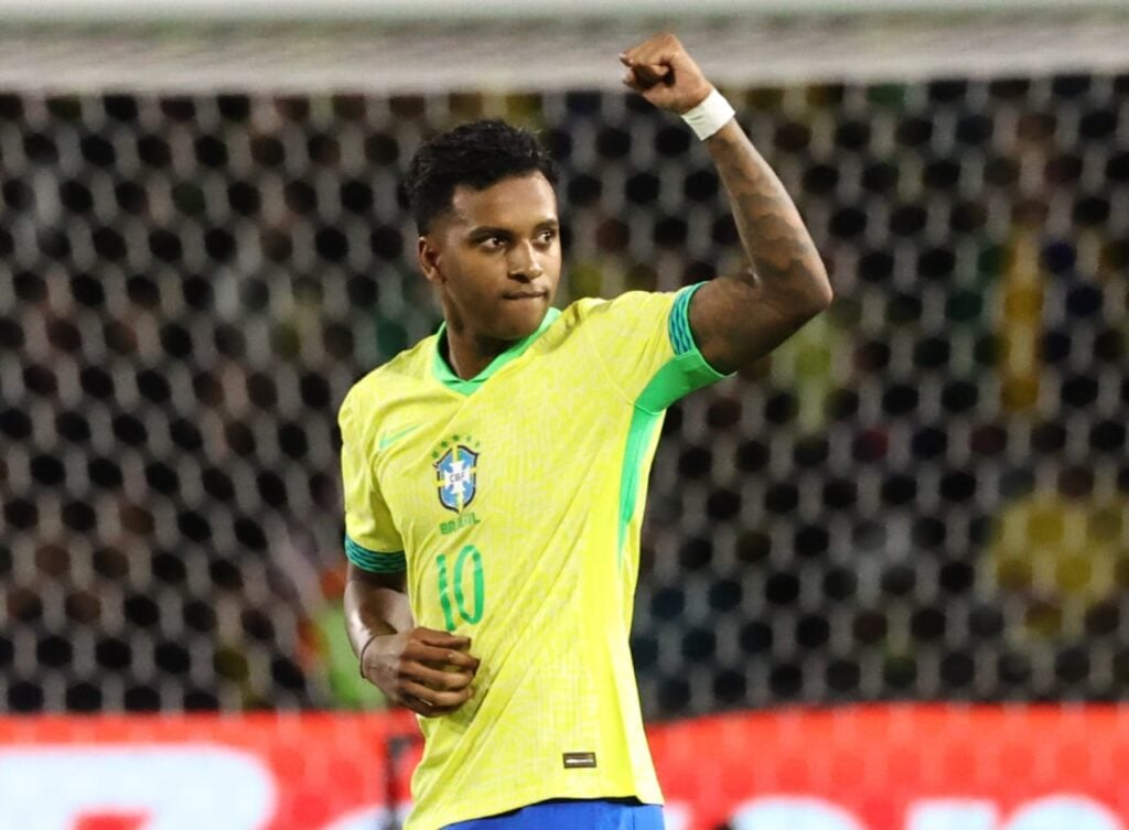 Rodrygo, da seleção brasileira
