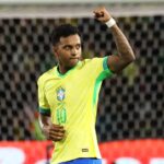 Rodrygo, da seleção brasileira