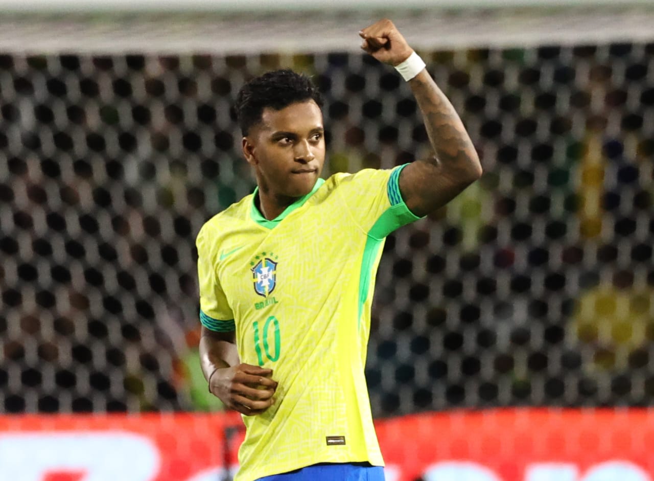 Rodrygo, da seleção brasileira