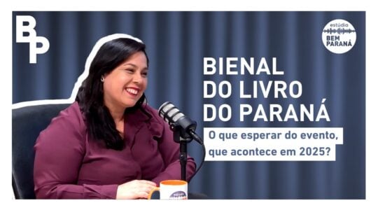 Na capa, Lis Alves, curadora da Bienal Internacional do Livro do Paraná.