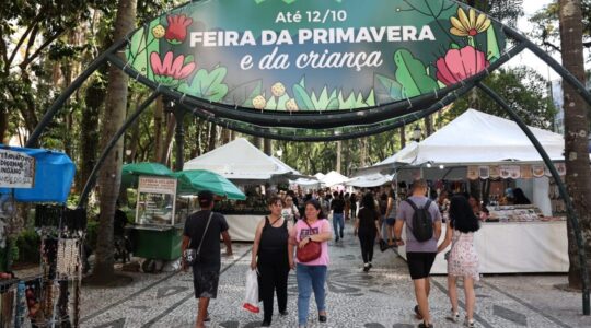feira primavera e da crianca na praca osorio