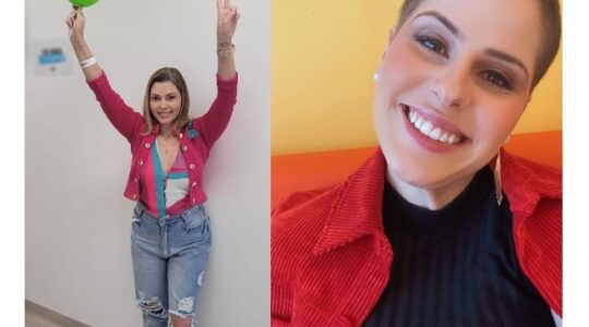 Aparecida e Maria Fernanda: outubro rosa