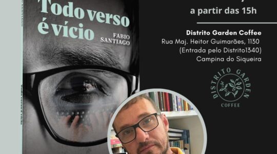 Livro 'Todo Verso é Vício'