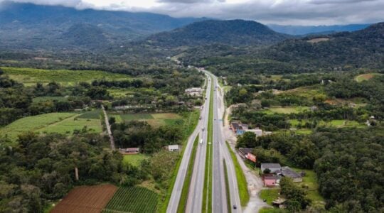 Morretes, 29 de agosto de 2023 – BR 277 em Morretes.