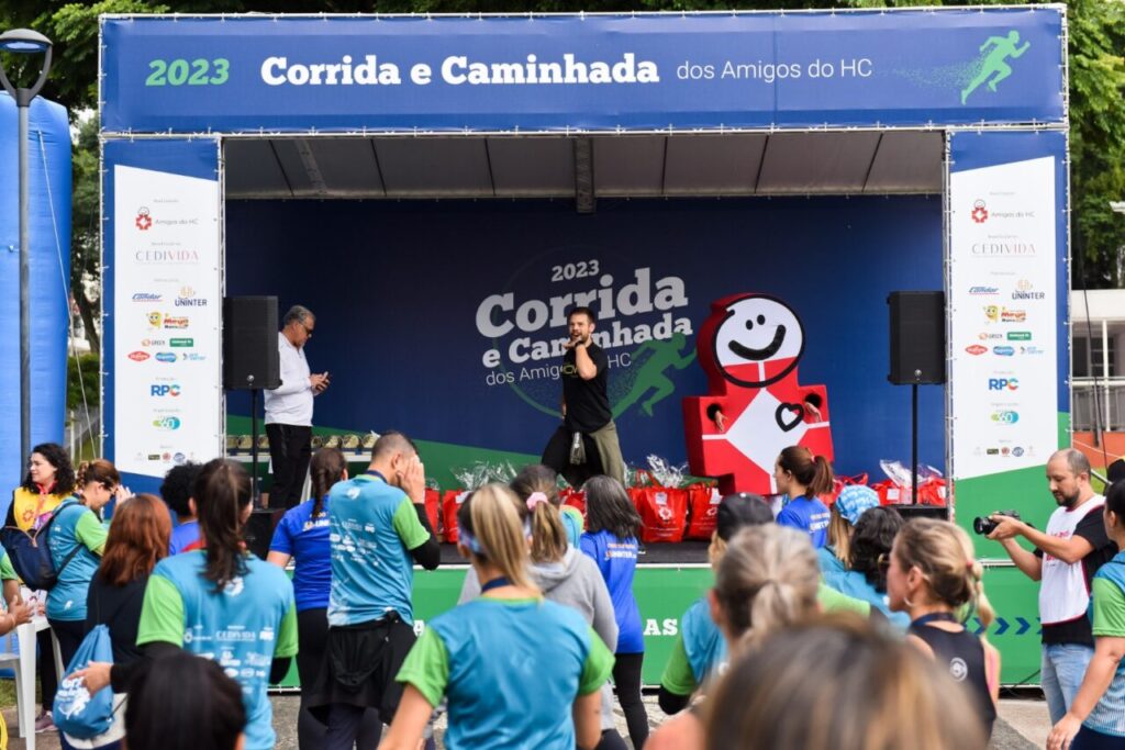 corrida e caminhada amigos do hc