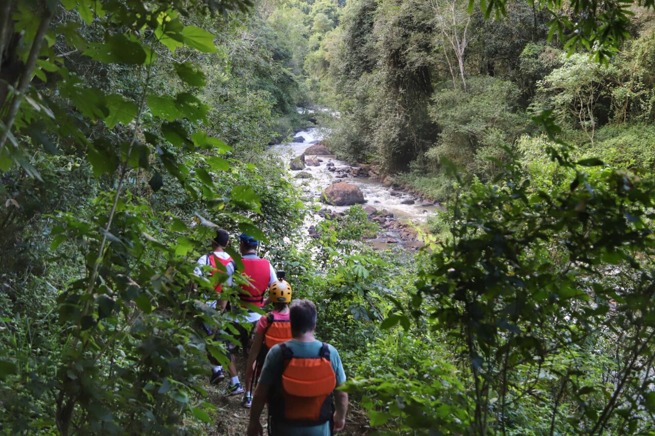 Foz do Iguaçu – Trilha do Índio. Foto: José Fernando Ogura/ANPr