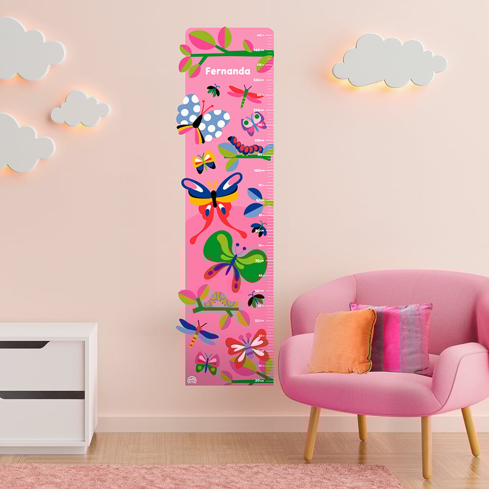 Close up of child’s crib in a beautiful nursery room