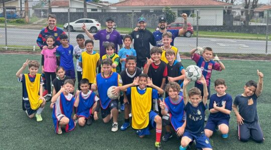 Turma da Escolinha de Futebol do GDA