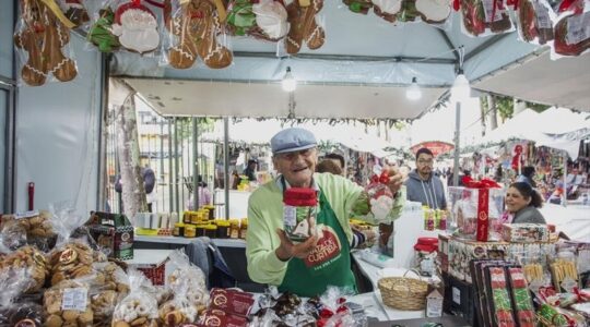 Feira Especiais de Natal da Praça Osório. Foto: Ricardo Marajó/SMCS
