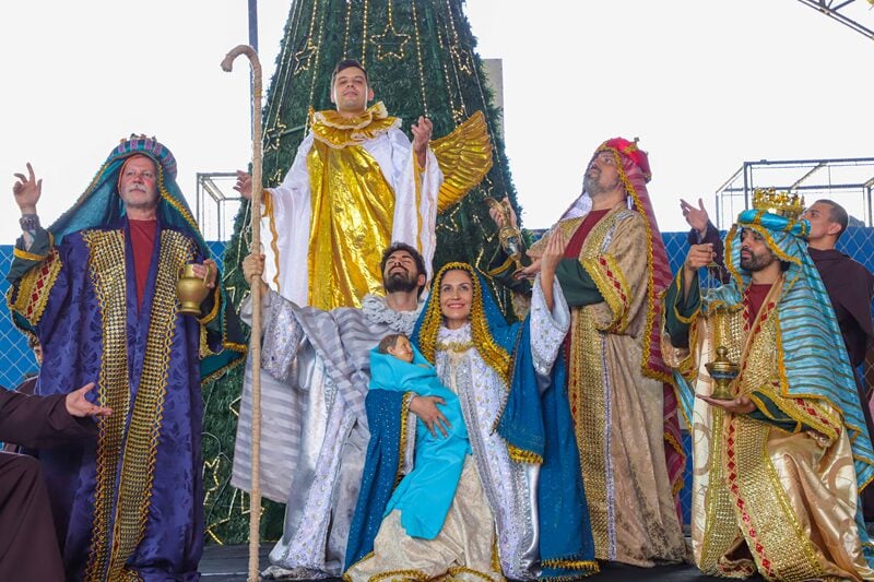 Apresentação do Auto de Natal na Regional Boa Vista em 2023