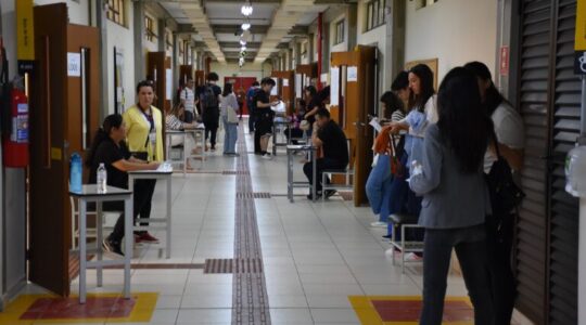 Centro de provas do Vestibular UTFPR em Londrina