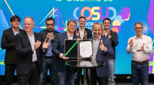 Governadores assinam formalização do Cosud