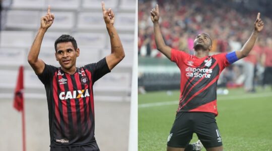 Ederson e Nikão: Top 10 de artilheiros do Athletico Paranaense no Brasileirão
