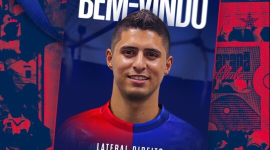 O lateral-direito Daniel Guedes confirmado pelo Paraná Clube