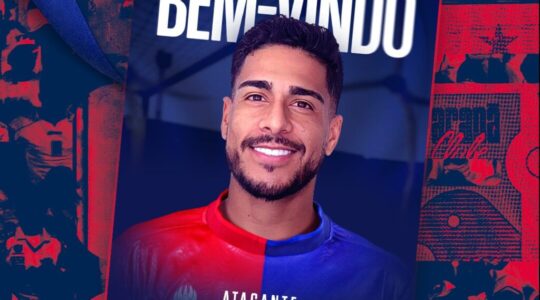 O atacante Kaio Nunes