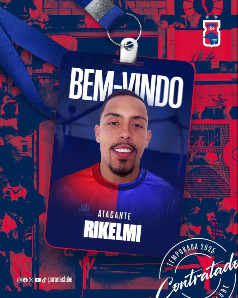 O atacante Rikelmi