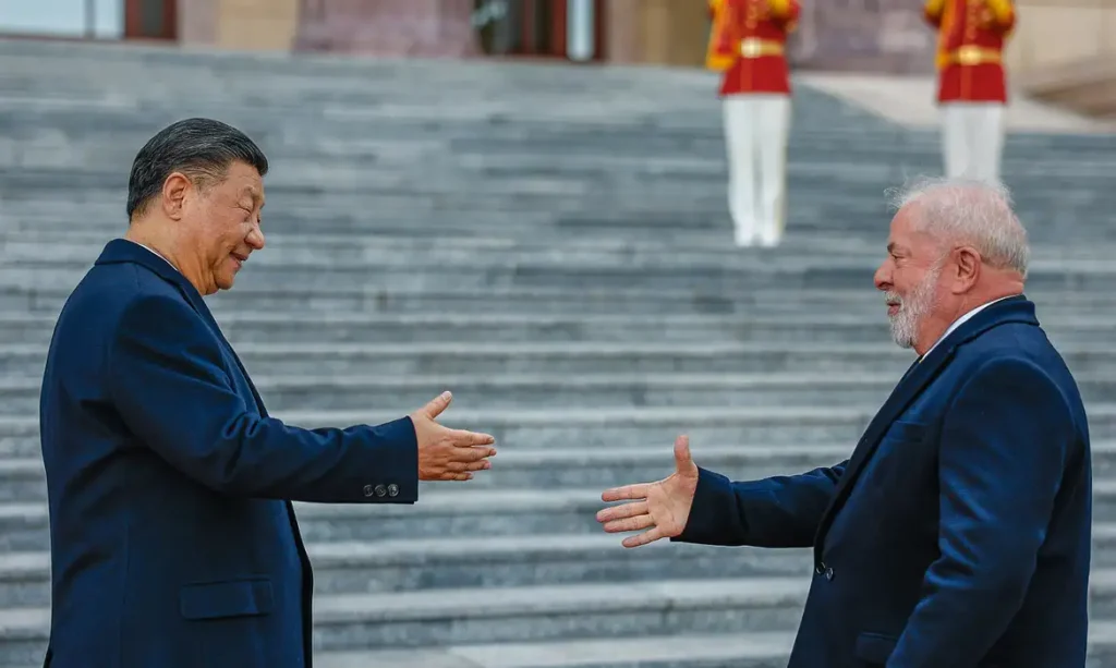 Lula e Xi Jinping
