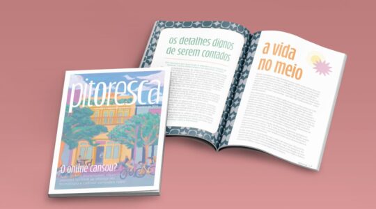 Revista Pitoresca – primeira edição (divulgação pitoresca)