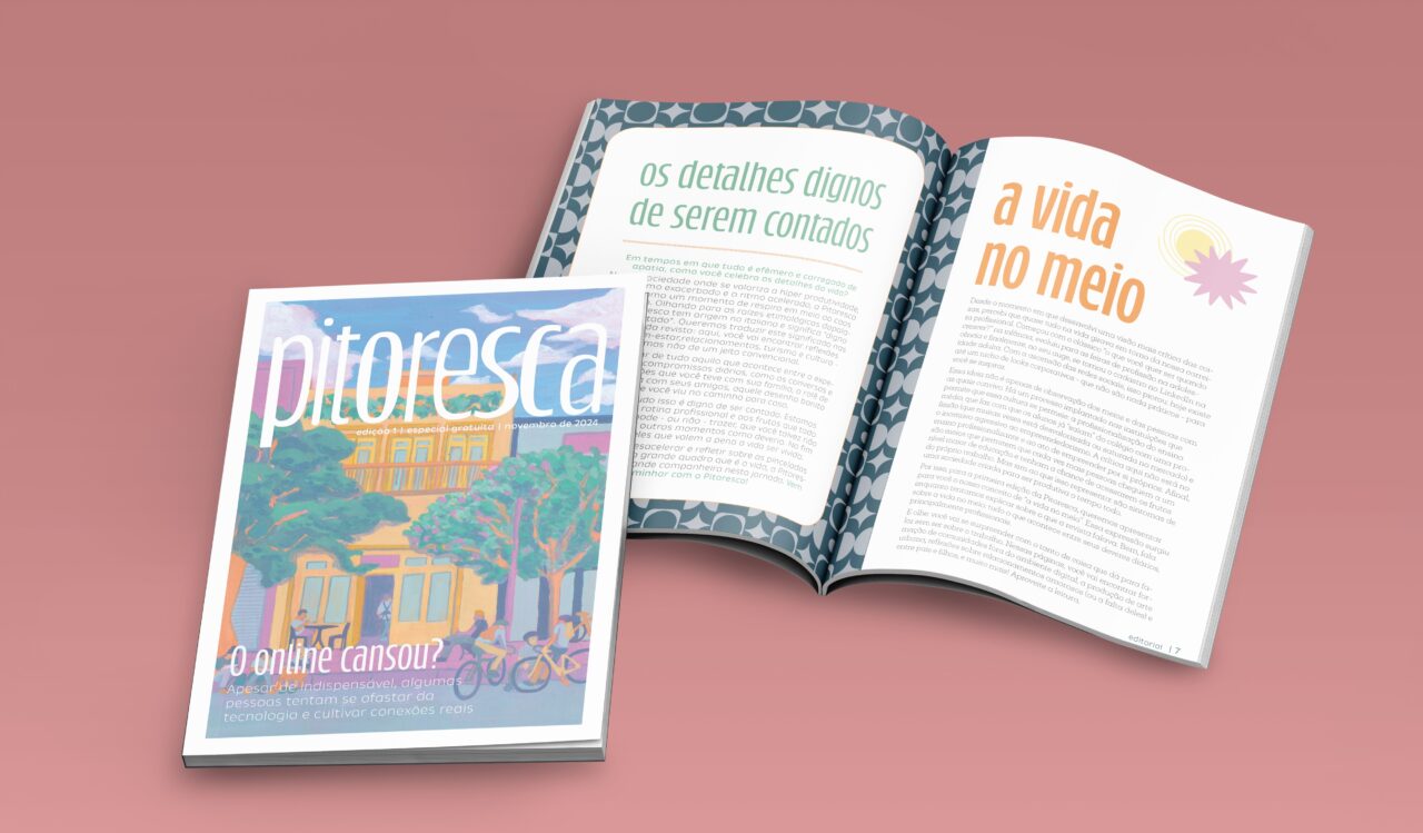 Revista Pitoresca – primeira edição (divulgação pitoresca)